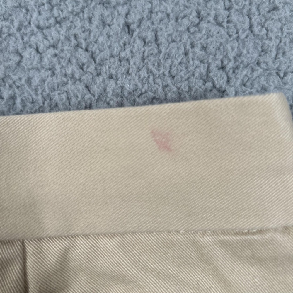 Ralph Lauren Sport Shorts Womens 12 Beige Bermuda Twill Cotton Logo Casual - Picture 6 of 15